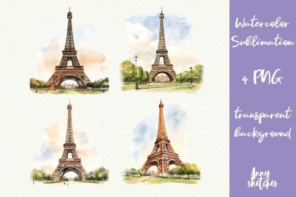 Eiffel Tower Clipart 4 PNG Paris Travel: A Practical Asset Review