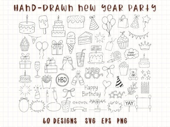 Hand Drawn Birthday Party SVG Bundle: A Practical Guide for Creators and Celebrants