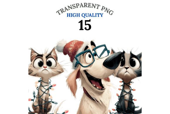 Quirky Pets Clipart: Playful Digital Assets
