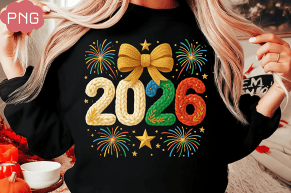 Unlocking Creativity with the Faux Yarn New Year 2026 PNG Design for Sublimation and DIY Crafts