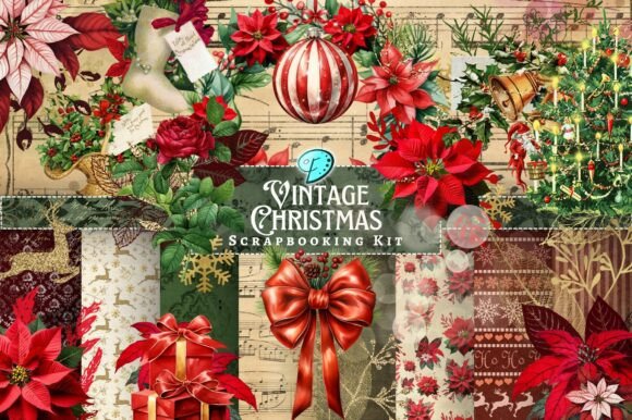 Vintage Christmas Scrapbooking Kit: A Creative Guide